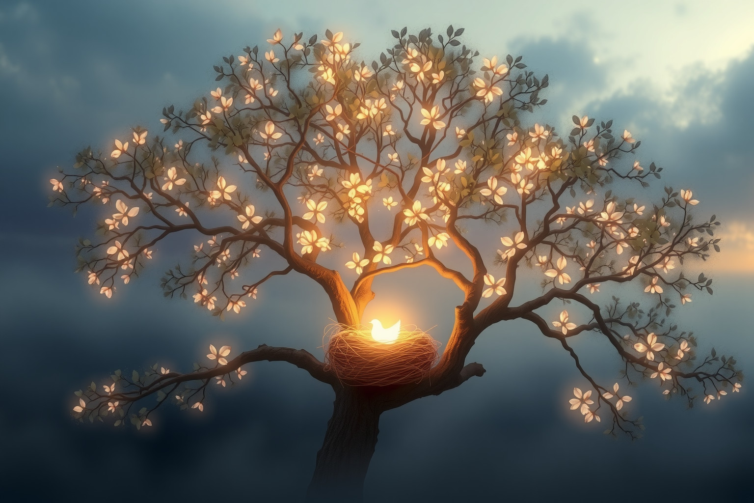 Sognare un nido nel tiglio simboleggia protezione e nuovi inizi.