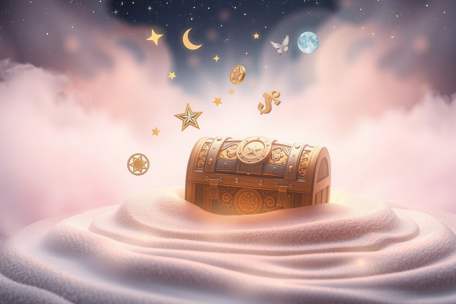 Sognare un tesoro nascosto simboleggia opportunità economiche inaspettate.