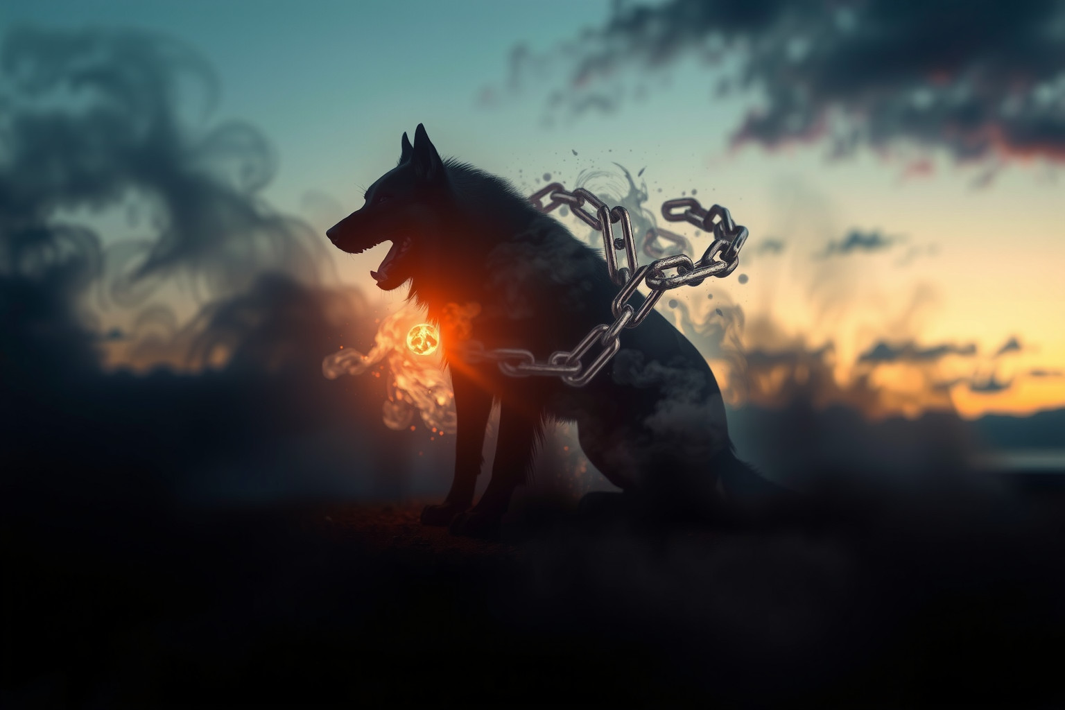 Sognare di uccidere un cane arrabbiato simboleggia la vittoria sulle paure.