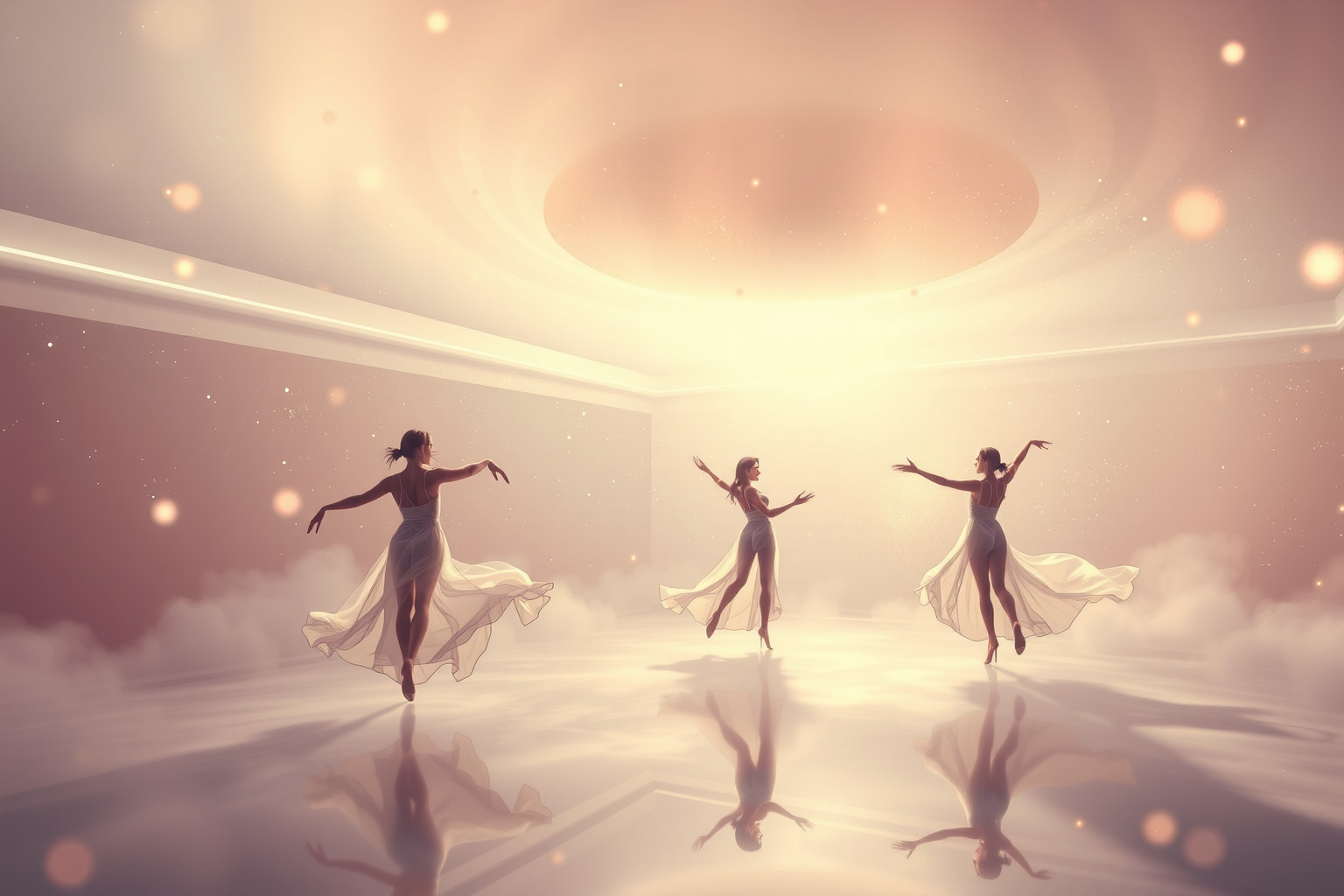 Sognare un corso di ballo simboleggia gioia e nuove relazioni sociali.