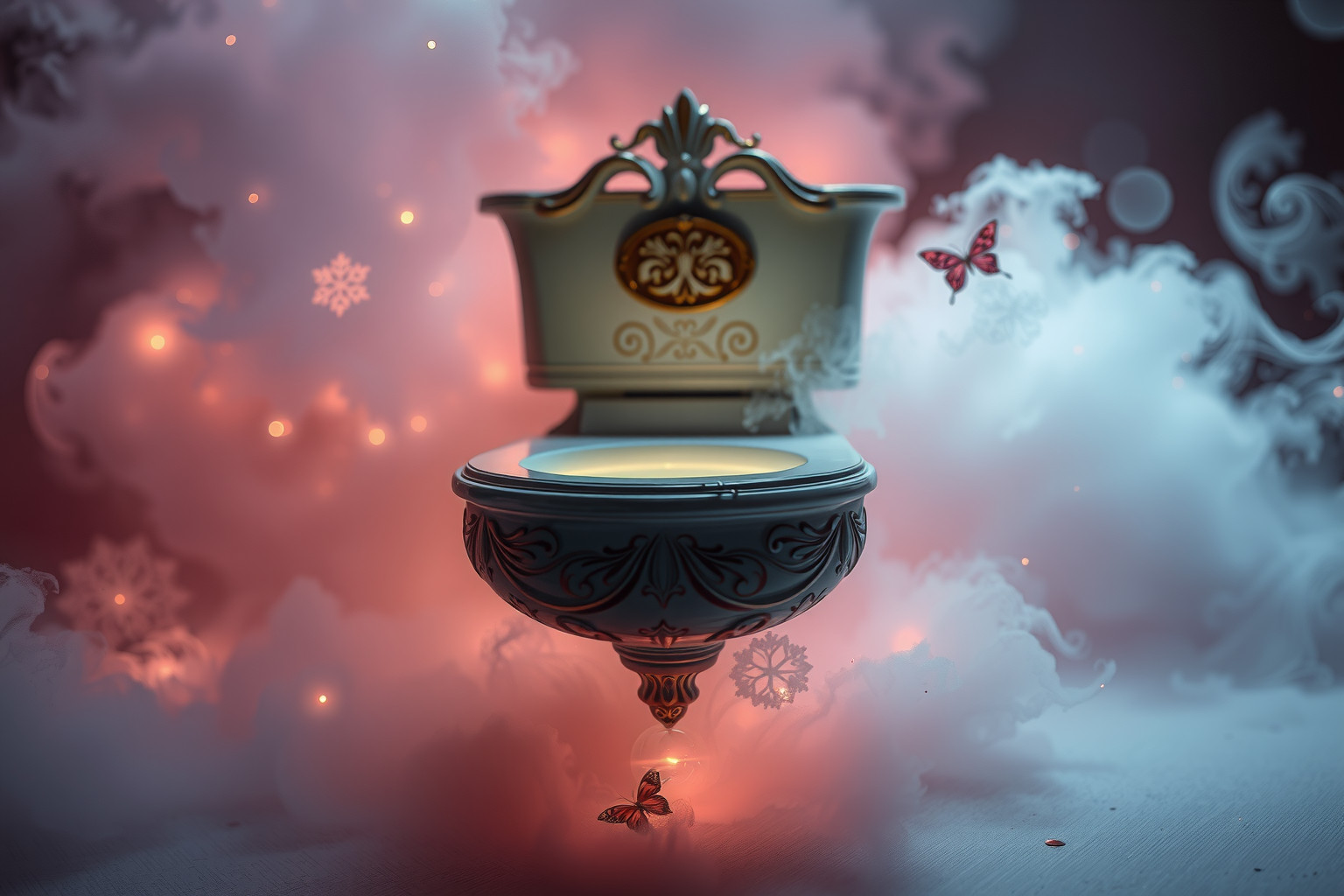 Sognare un gabinetto antico simboleggia vecchie abitudini da lasciar andare.