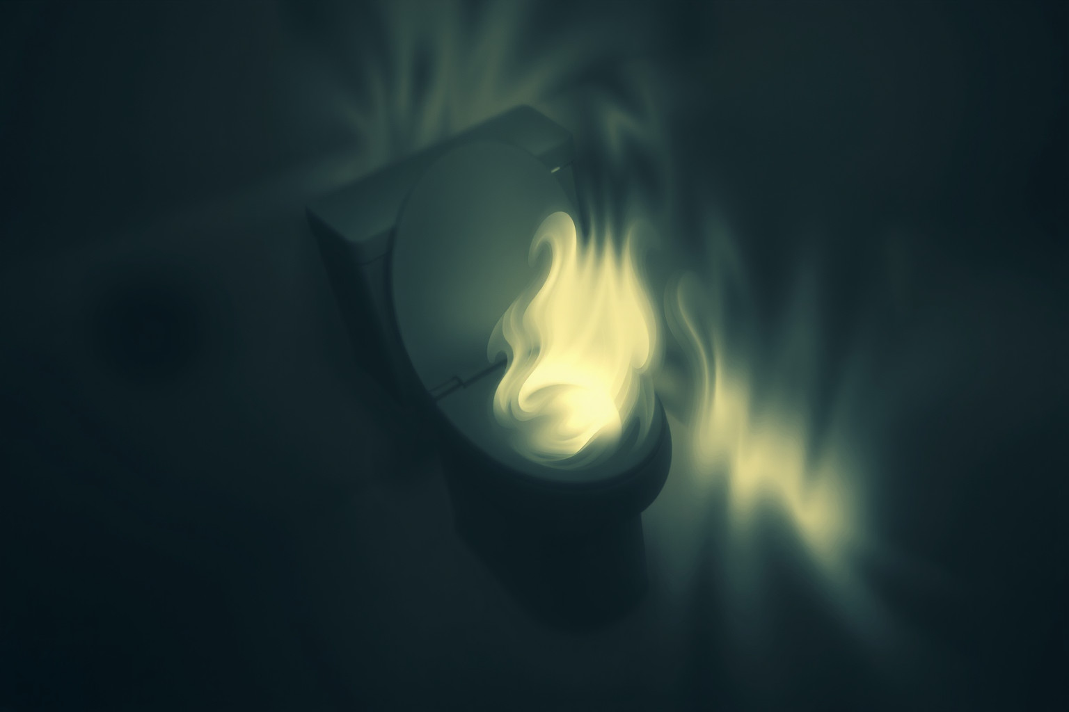 Sognare un gabinetto sporco indica problemi emotivi irrisolti.