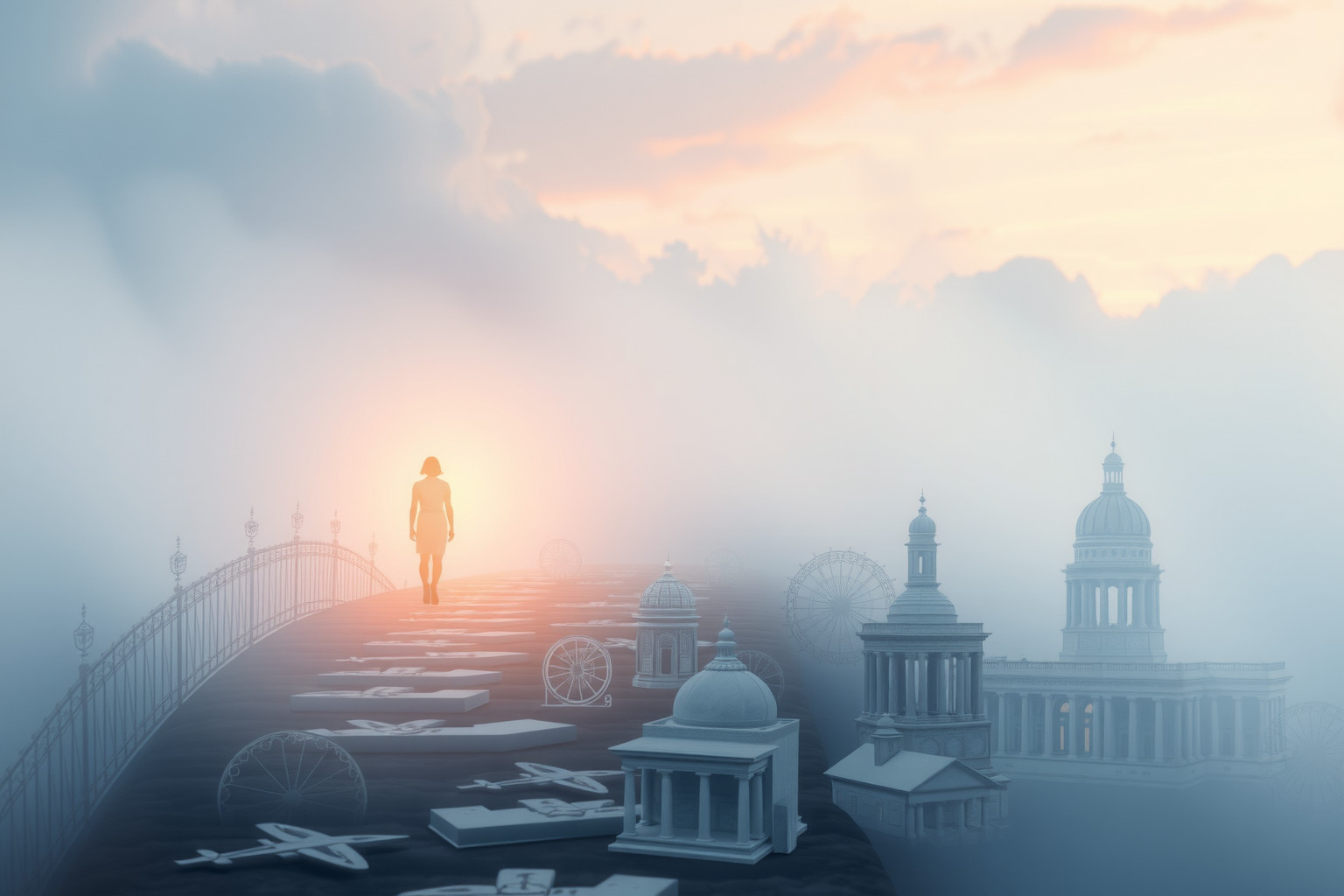 Sognare un pellegrinaggio storico riflette il desiderio di trasformazione personale.