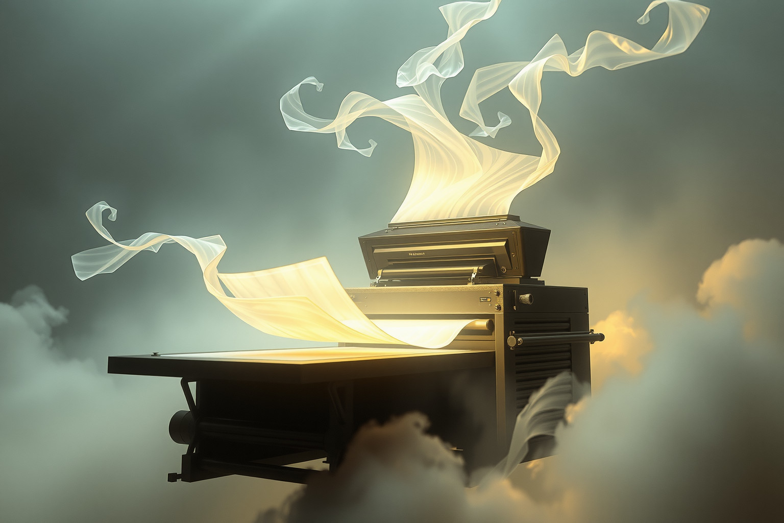 Sognare una stamperia futuristica simboleggia innovazione e creatività emergente.