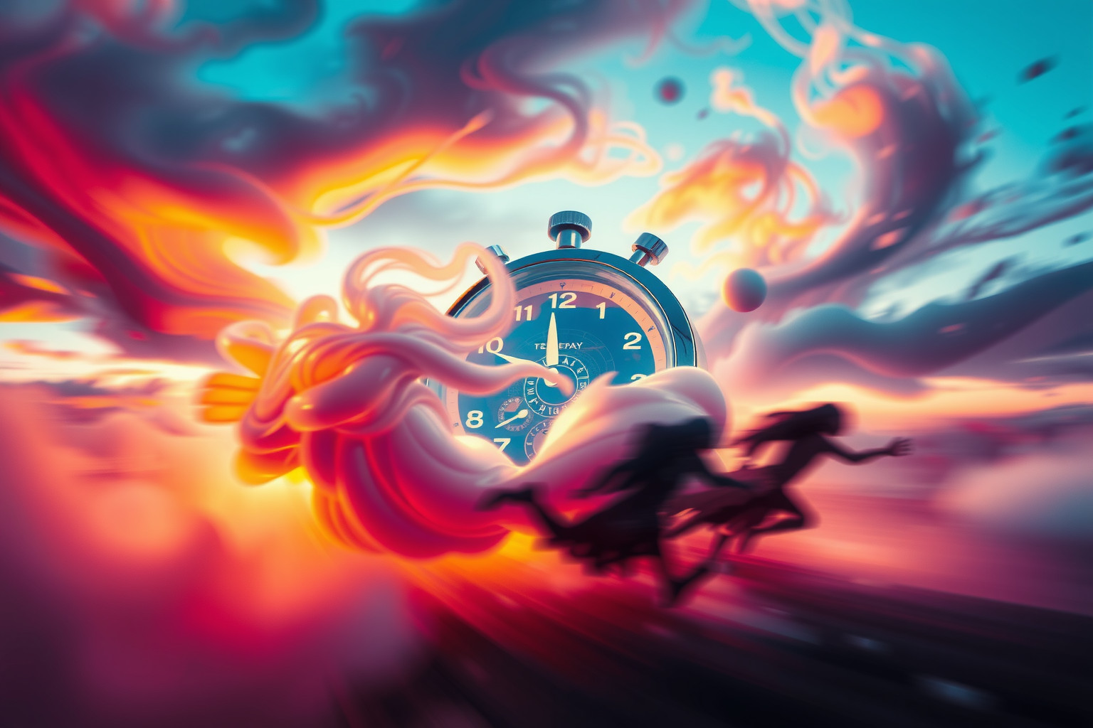 Sognare un cronometro rivela ansia legata a urgenza e competizione.