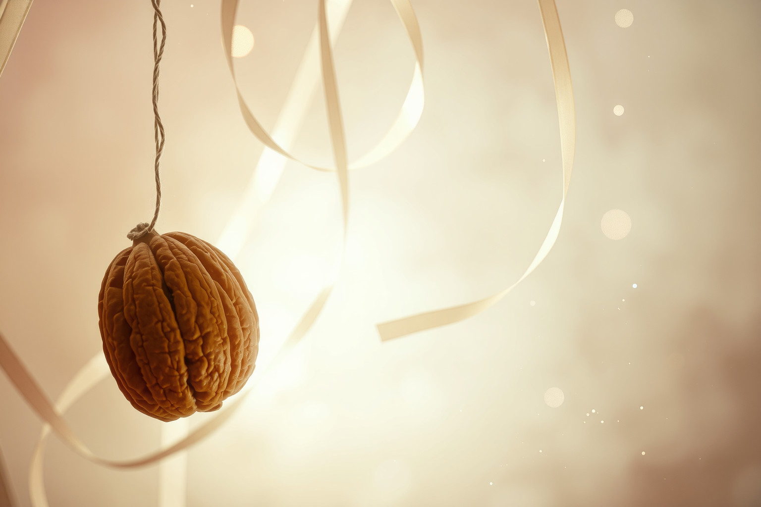 Sognare noci come decorazioni simboleggia creatività e protezione.