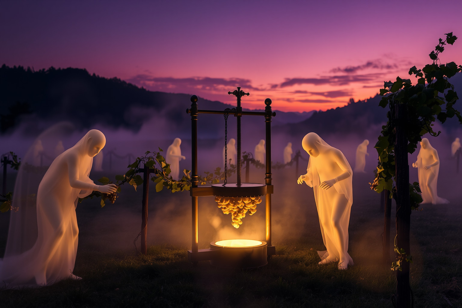 Sognare il torchio simboleggia trasformazione e crescita personale profonda.