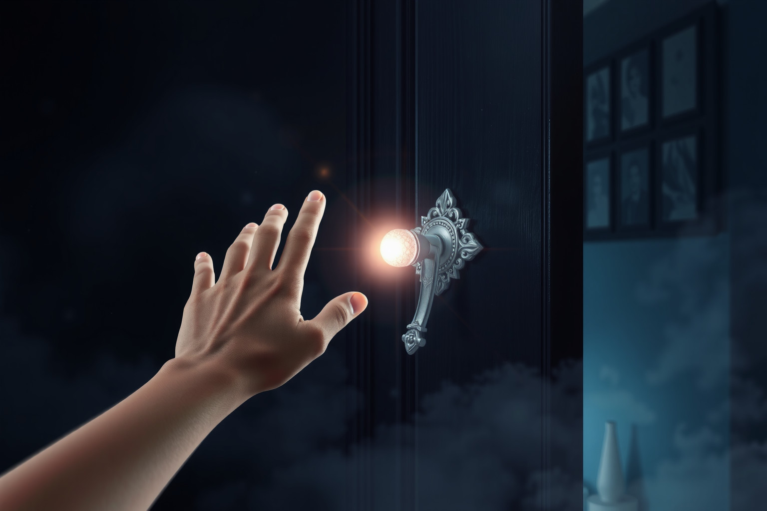 Sognare maniglia afferrata simboleggia opportunità da cogliere subito.