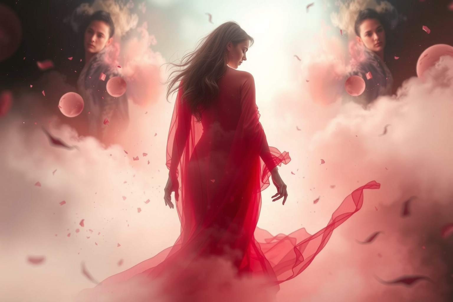 Sognare sangue sui vestiti simboleggia colpa o trasformazione interiore.