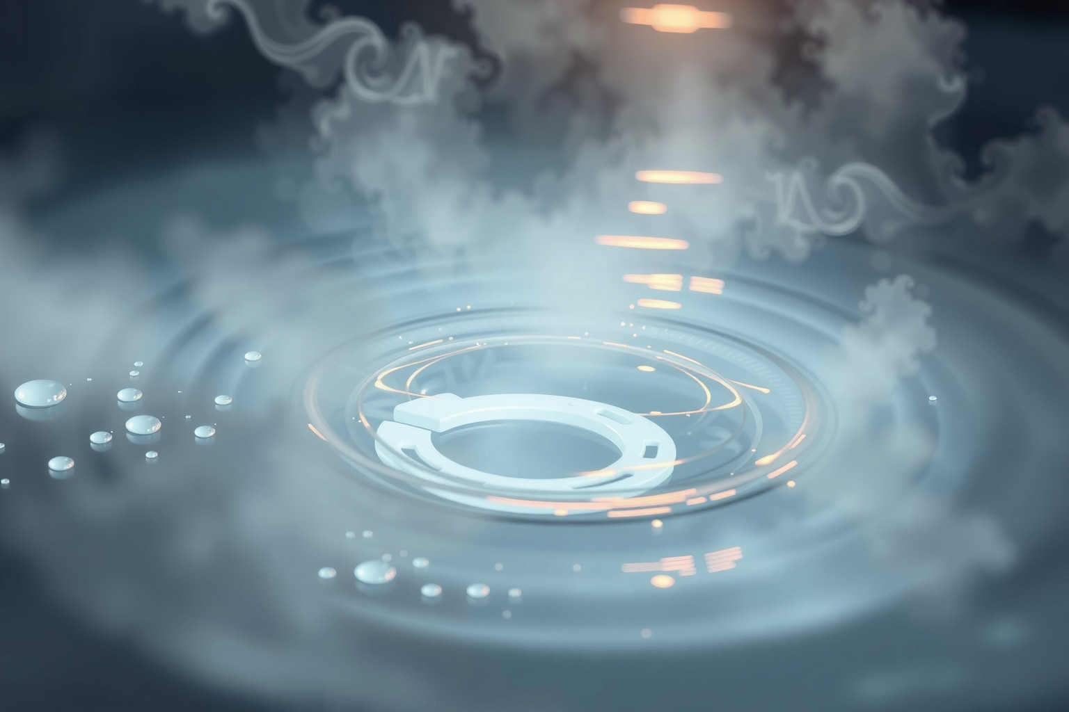 Sognare un ferro di cavallo in acqua simboleggia fortuna nascosta e intuizione.