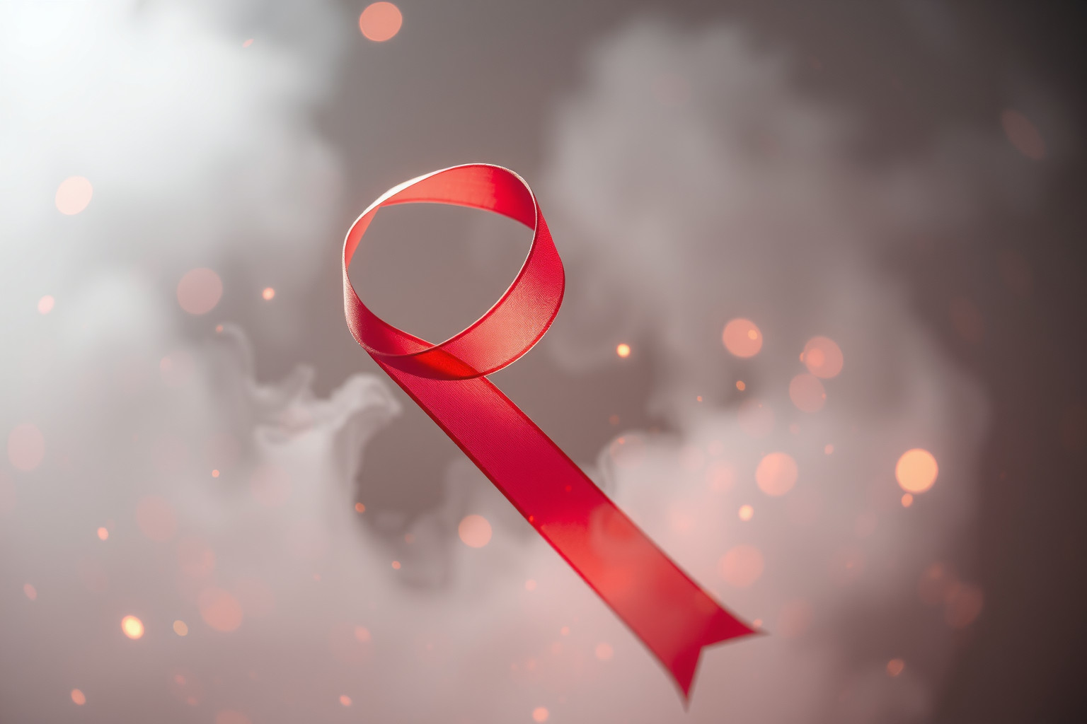 Sognare un nastro rosso simboleggia consapevolezza e lotta all'AIDS.