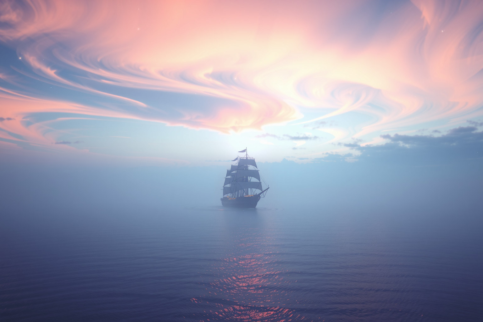 Sognare una nave cannone all'orizzonte simboleggia sfide imminenti.