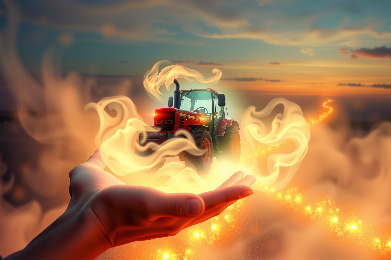 Sognare di vendere un trattore simboleggia nuove opportunità e cambiamenti.