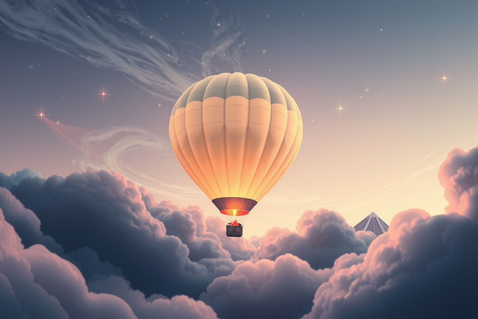 Sognare la mongolfiera simboleggia libertà e nuovi orizzonti.