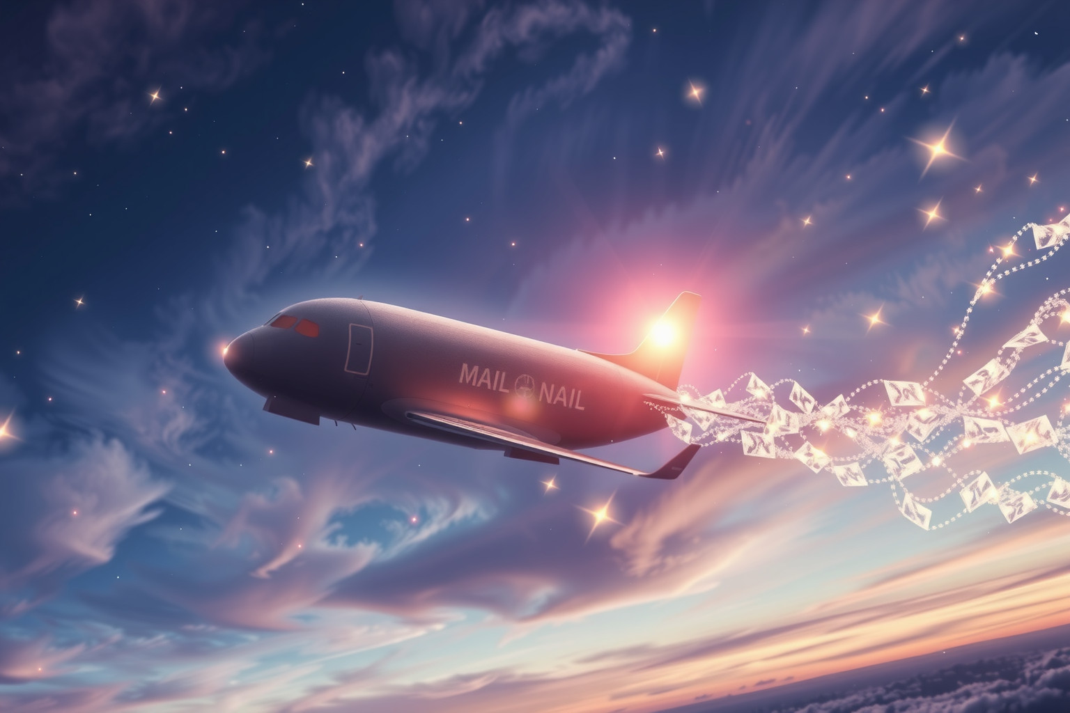 Sognare un aereo postale simboleggia ambizioni verso traguardi lontani.