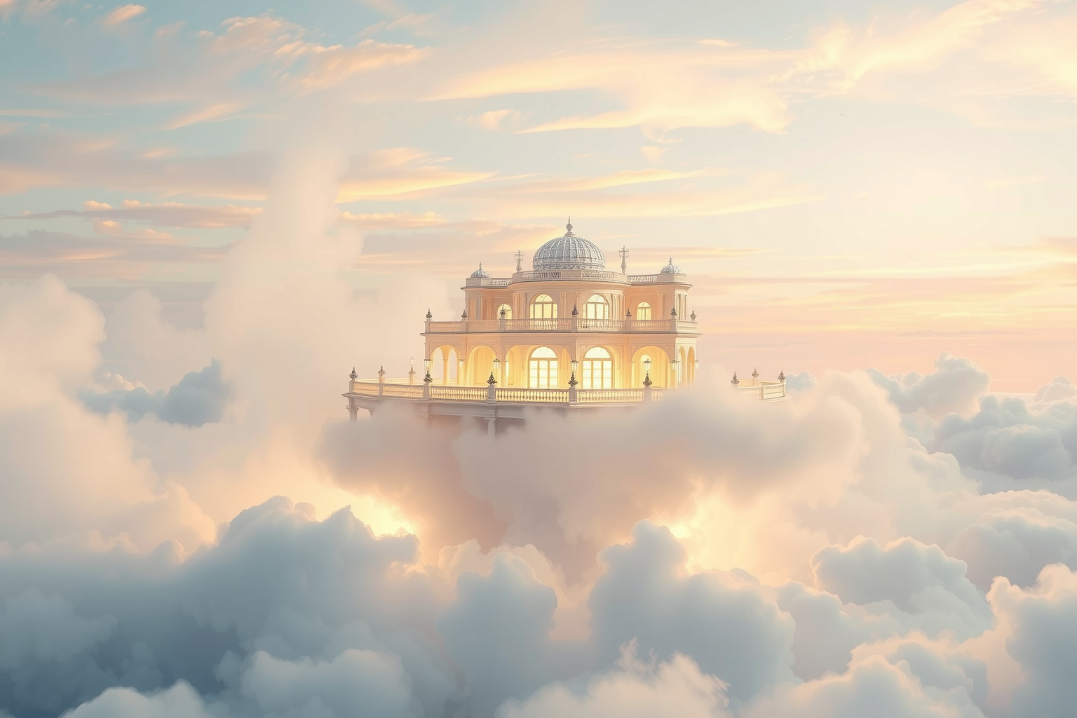 Sognare una villa lussuosa simboleggia successo e desiderio di libertà.