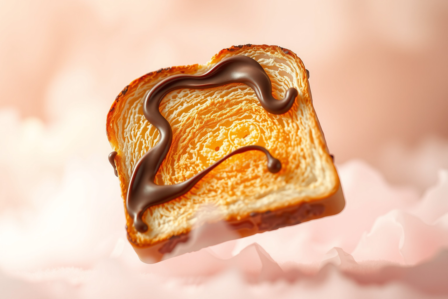 Sognare fette biscottate con Nutella simboleggia dolcezza e conforto.