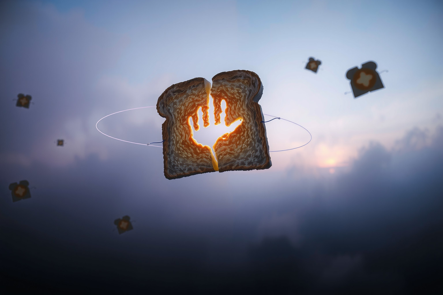 Sognare fette biscottate dure simboleggia prove e resistenza interiore.