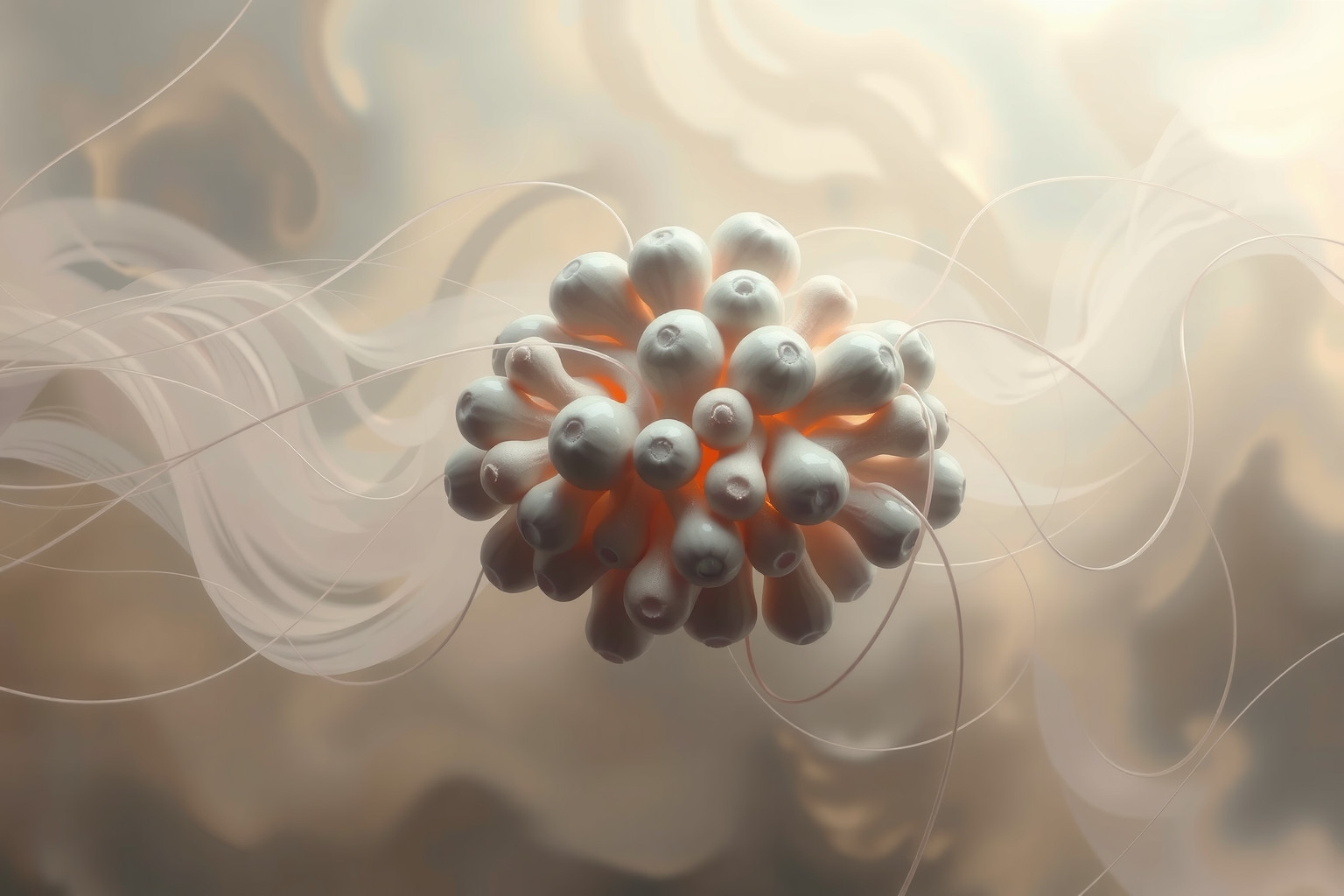 Sognare ghiandole indica ansie legate a problemi interiori irrisolti.