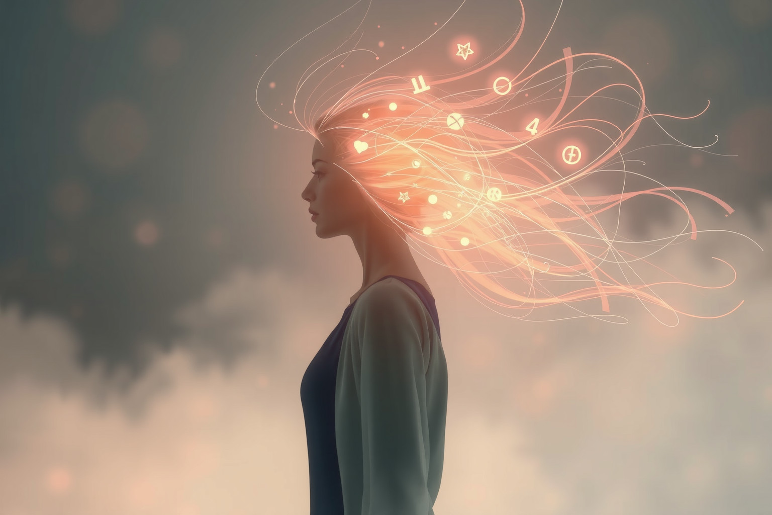 Sognare i capelli riflette spesso fiducia e percezione di sé.