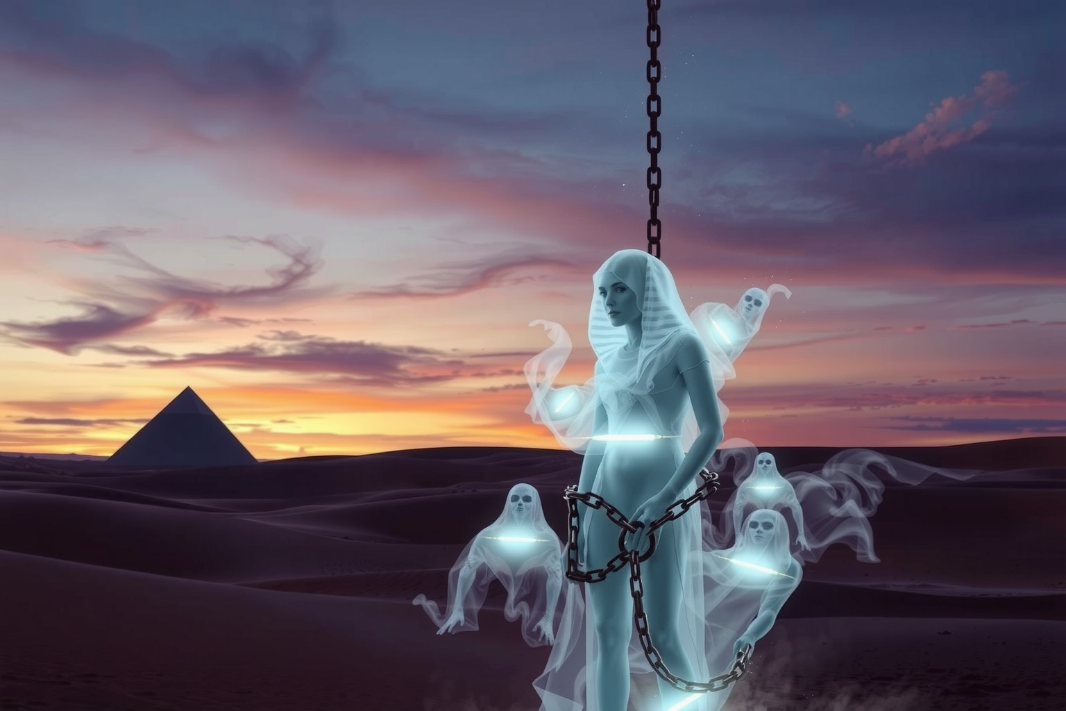 Sognare la maledizione del faraone riflette colpe e paure profonde.