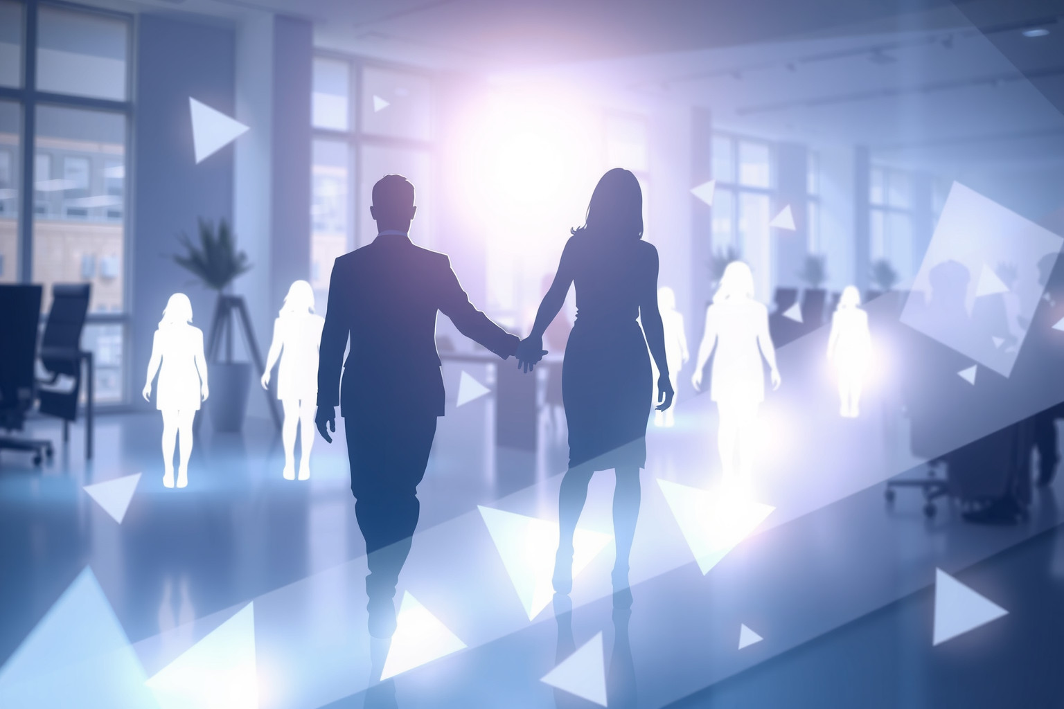 Sognare l'intercessione al lavoro simboleggia supporto e protezione professionale.