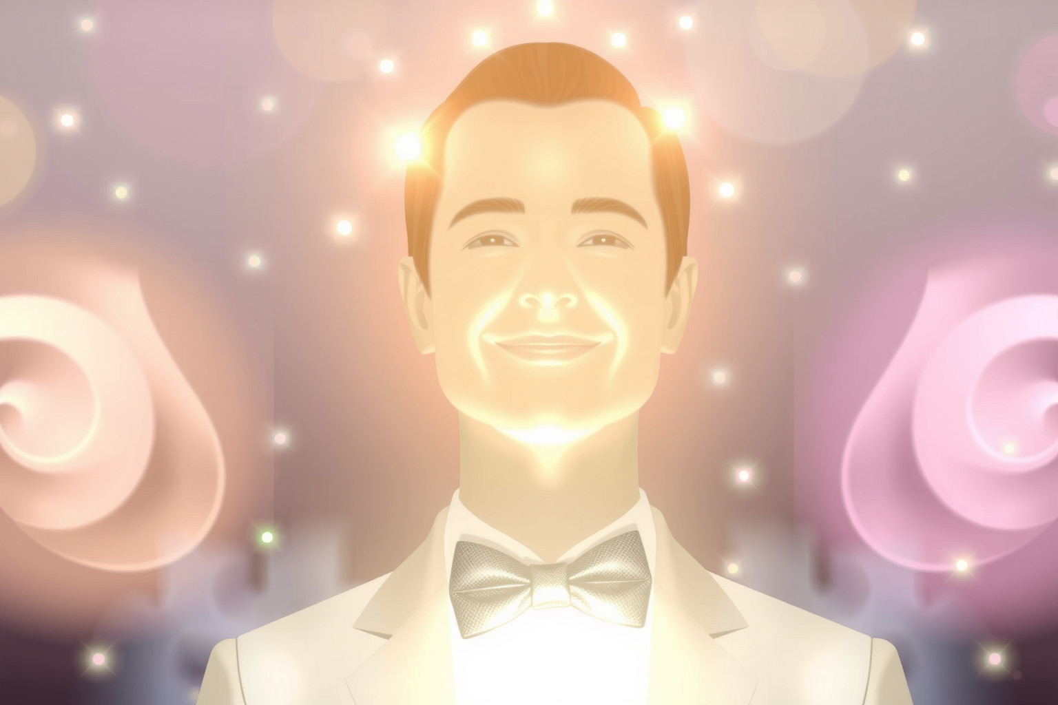 Sognare lo sposo che ride simboleggia gioia e armonia condivisa.