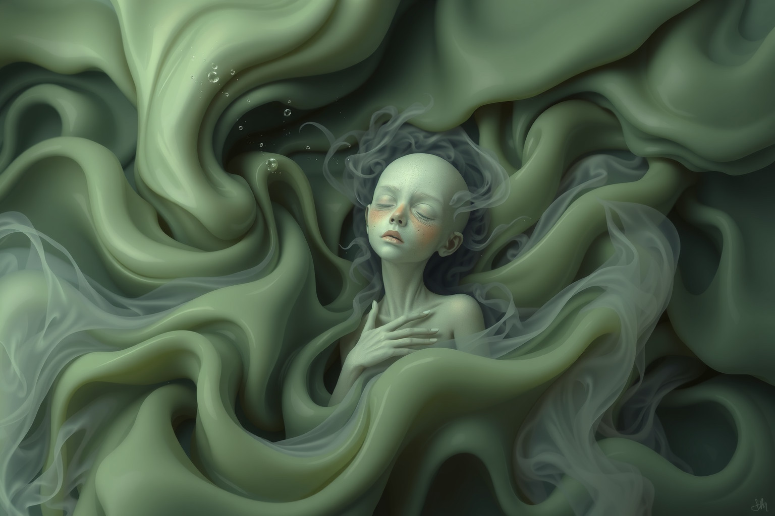 Sognare muco simboleggia malessere e bisogno di purificazione interiore.