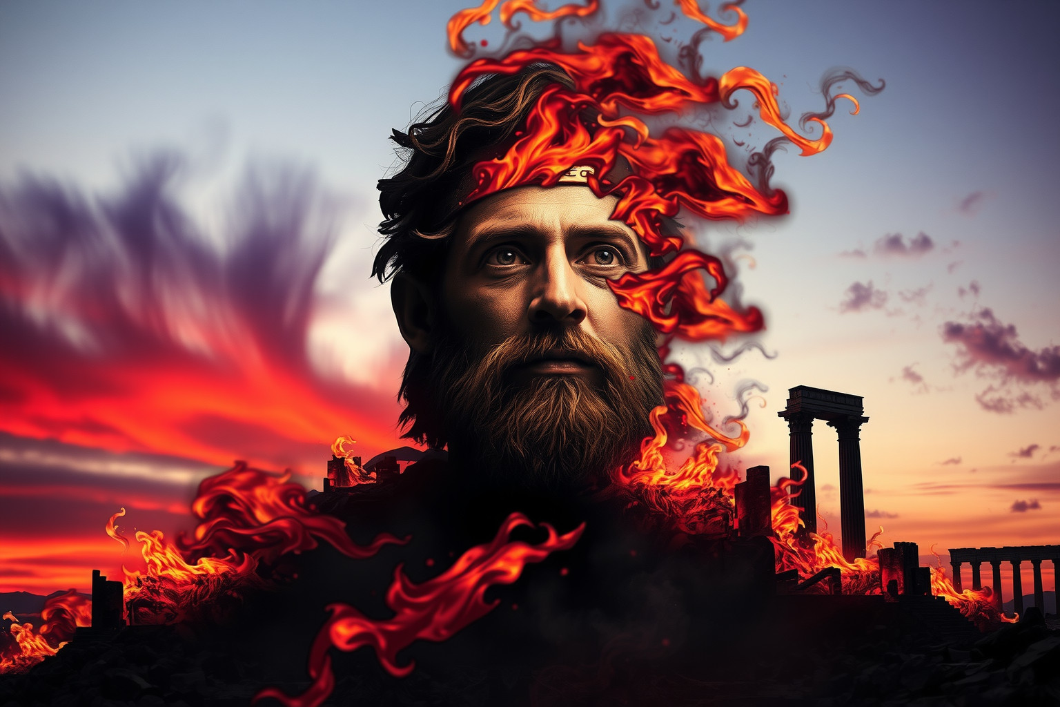 Sognare Nerone simboleggia caos interiore e desiderio di dominio.