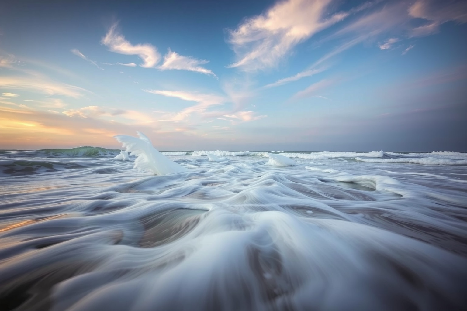 Sognare onde ferme indica blocchi emotivi improvvisi nella vita.