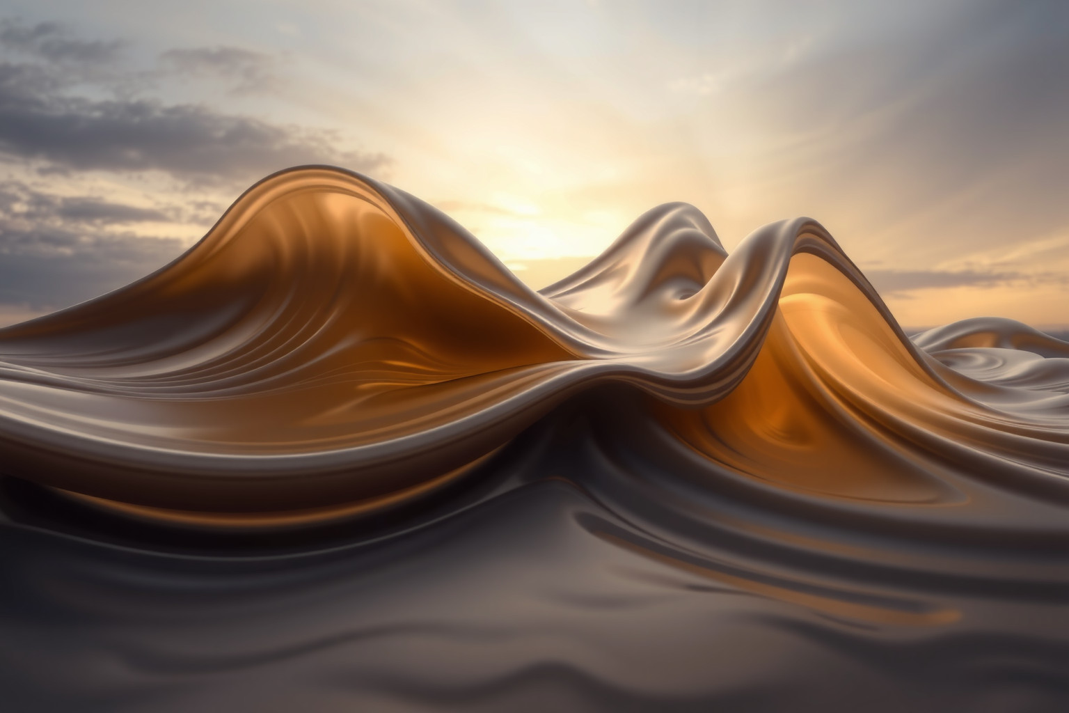 Sognare onde che si trasformano simboleggia cambiamenti emotivi profondi.