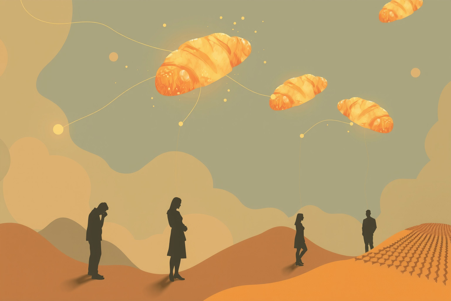 Sognare pane in salumeria simboleggia bisogno di sicurezza e sostentamento.