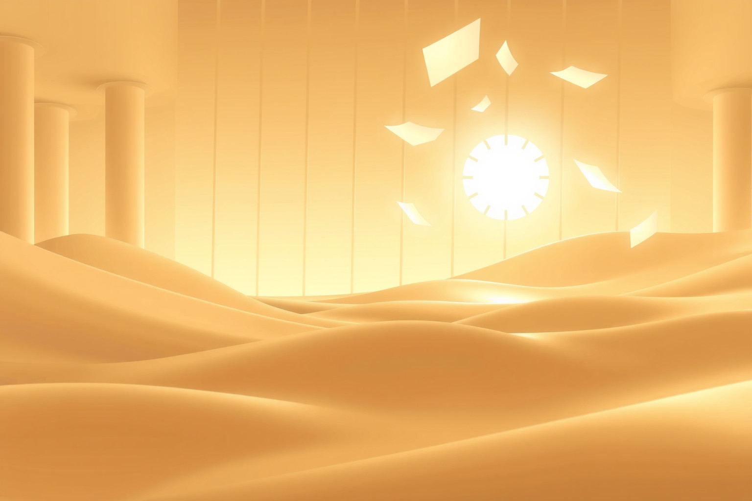 Sognare pareti beige in ufficio indica equilibrio e stabilità lavorativa.