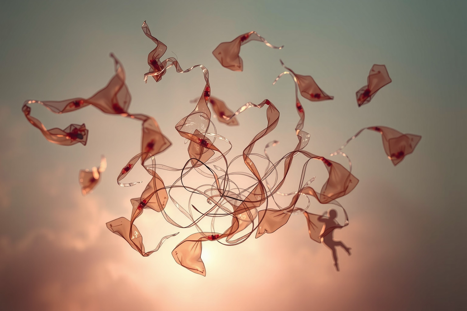 Sognare plastica sporca riflette sensi di colpa e caos interiore.