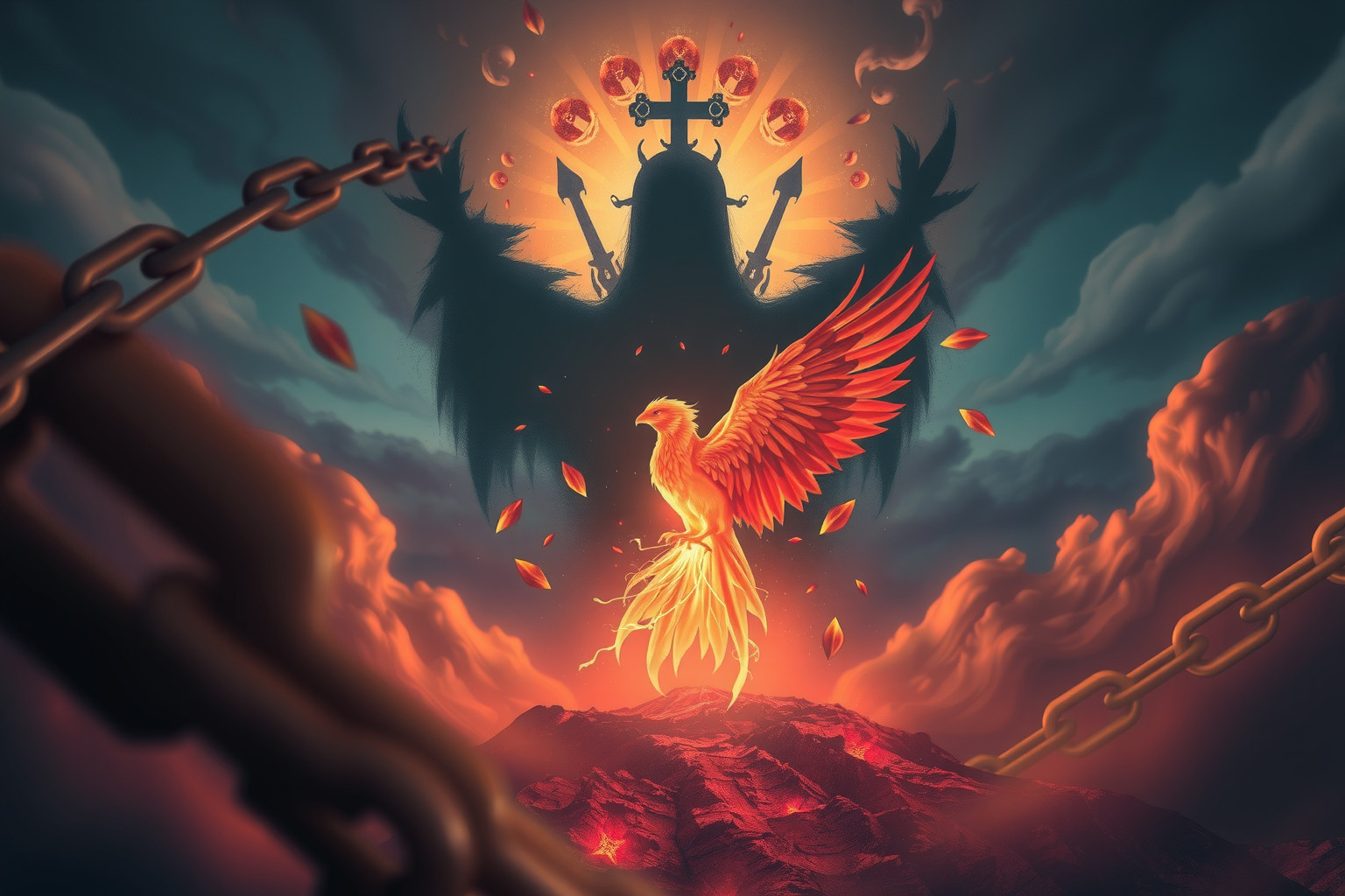 Sognare simboli anarchici riflette ribellione e ricerca di indipendenza.