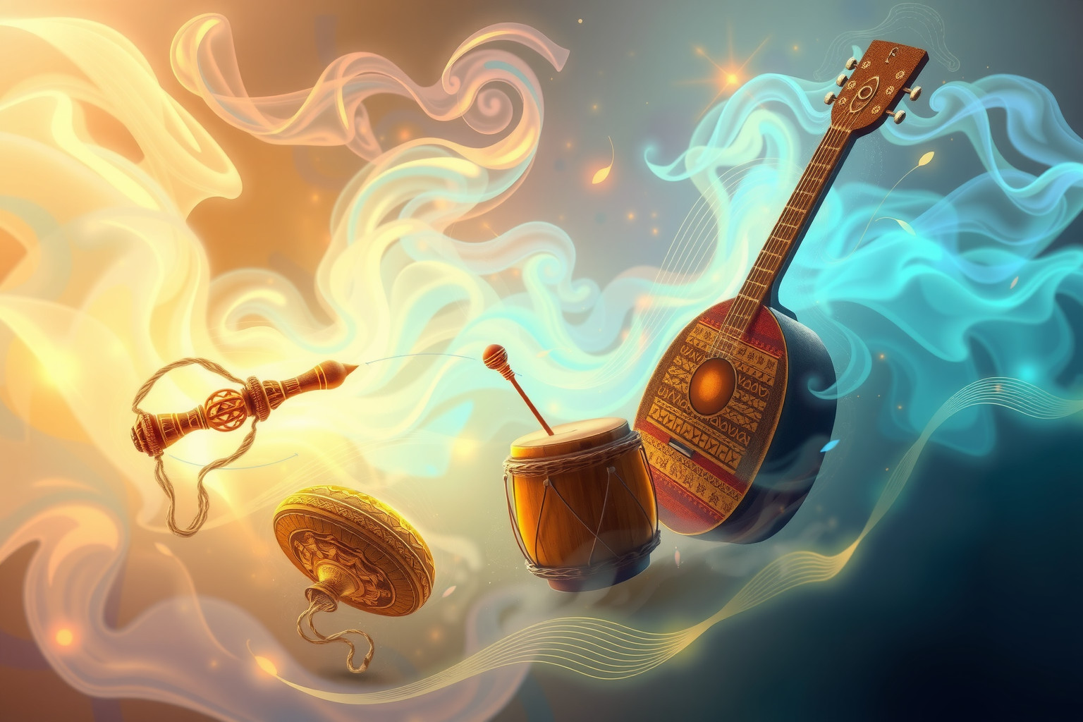 Sognare strumenti aztechi evoca antica armonia e potere creativo.