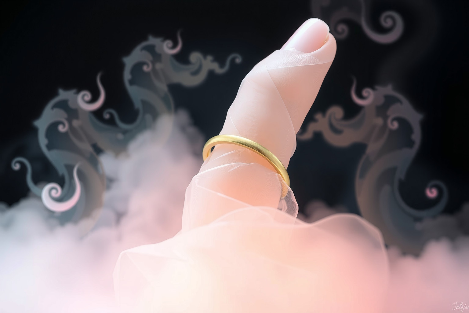 Sognare un anello stretto simboleggia vincoli emotivi o paure.