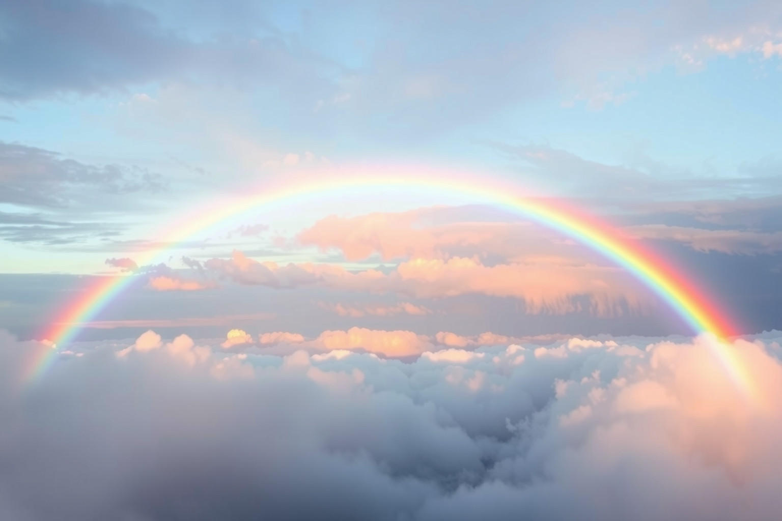 Sognare un arcobaleno capovolto simboleggia speranze rovesciate o trasformazioni.