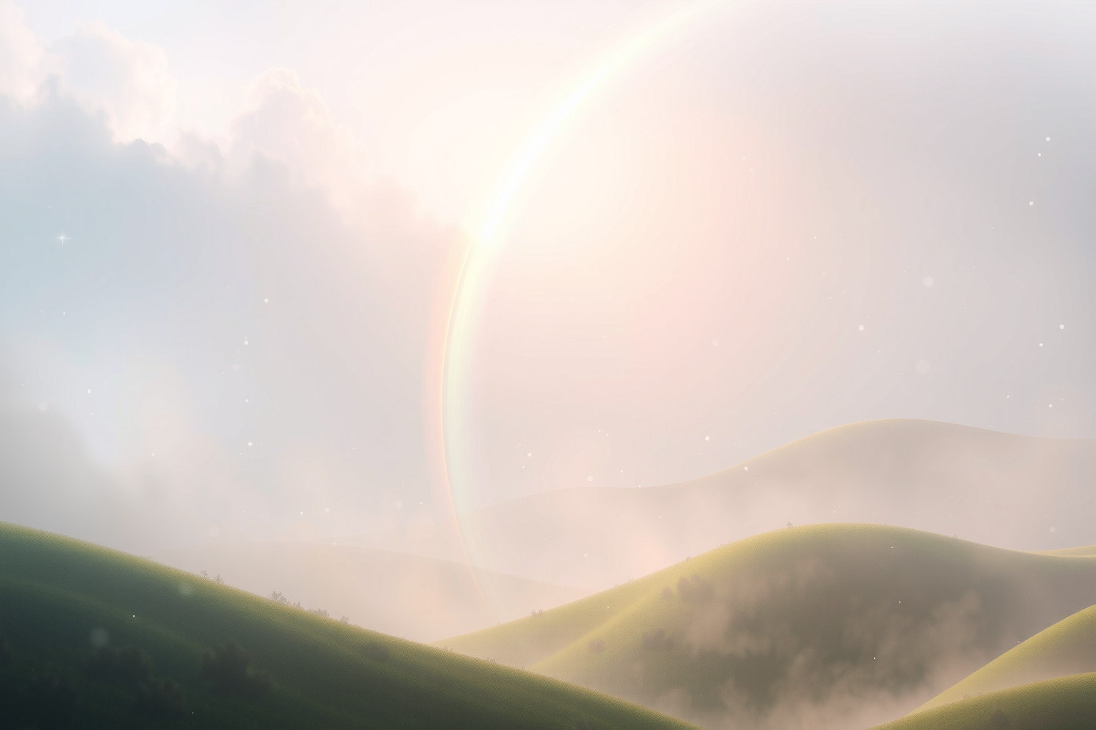 Sognare un arcobaleno singolo simboleggia speranza e nuovi inizi.