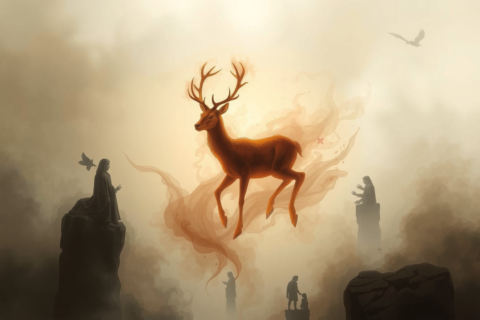 Sognare arrosto cervo in luogo sconosciuto simboleggia nuove sfide.