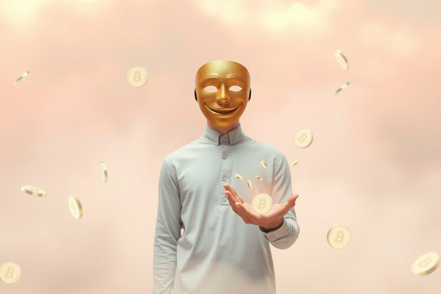 Sognare un avaro felice riflette autoinganno e vuota superficialità.