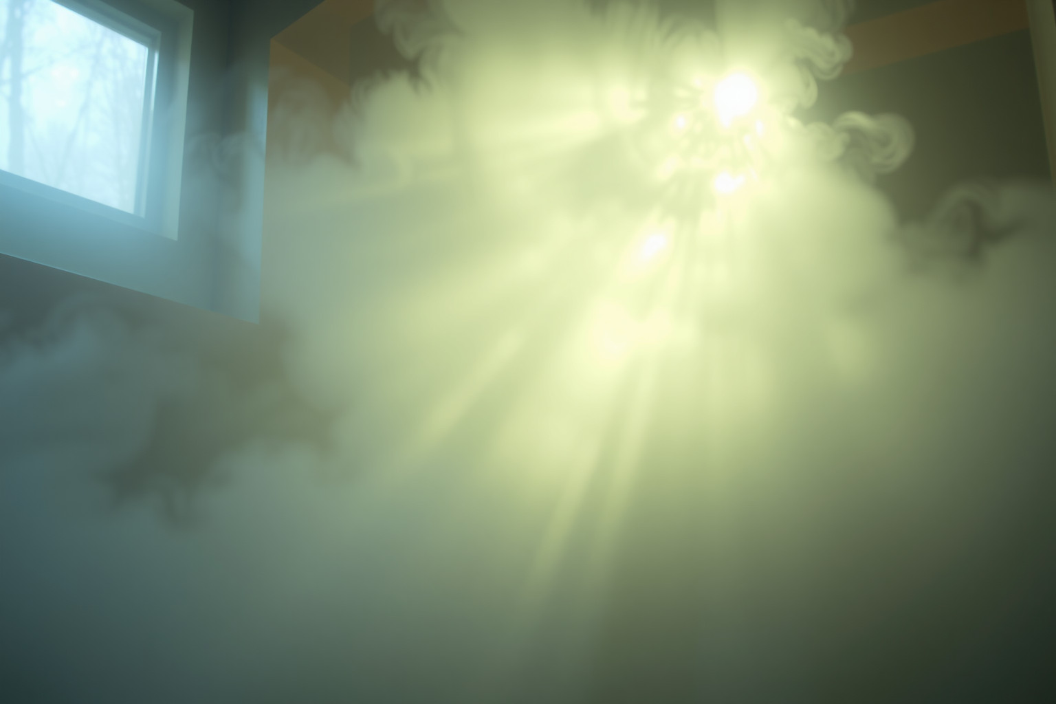 Sognare un bagno turco fumoso simboleggia confusione e purificazione interiore.