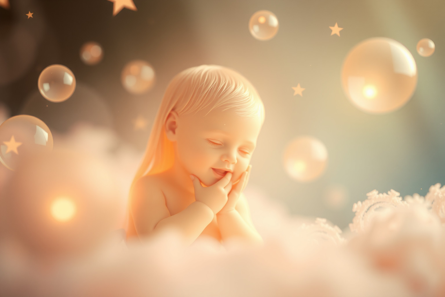 Sognare un bambino che ridacchia evoca innocenza e dolci ricordi.