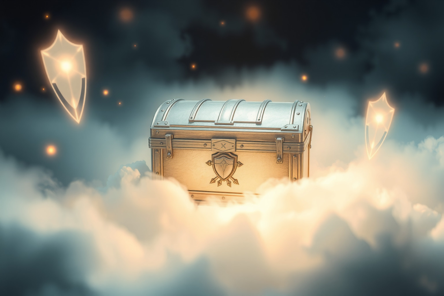 Sognare un baule di metallo simboleggia forza e difesa interiore.