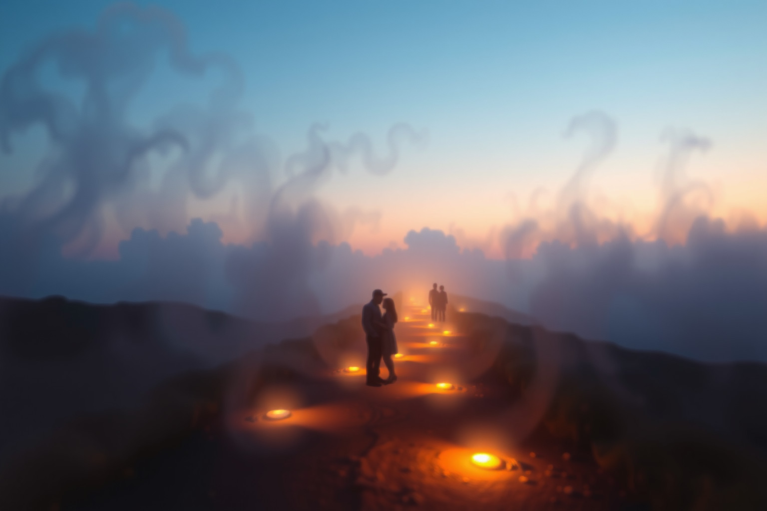 Sognare un bivio familiare rivela conflitti tra passato e futuro emotivo.