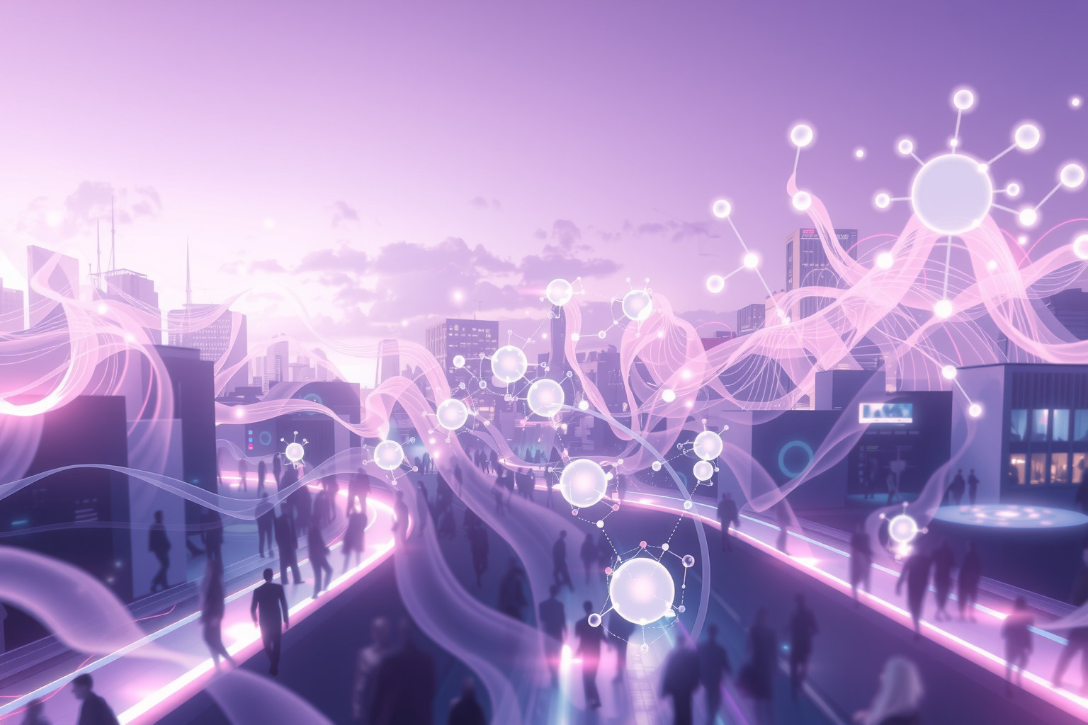 Sognare un bivio in città simboleggia scelte sociali cruciali.