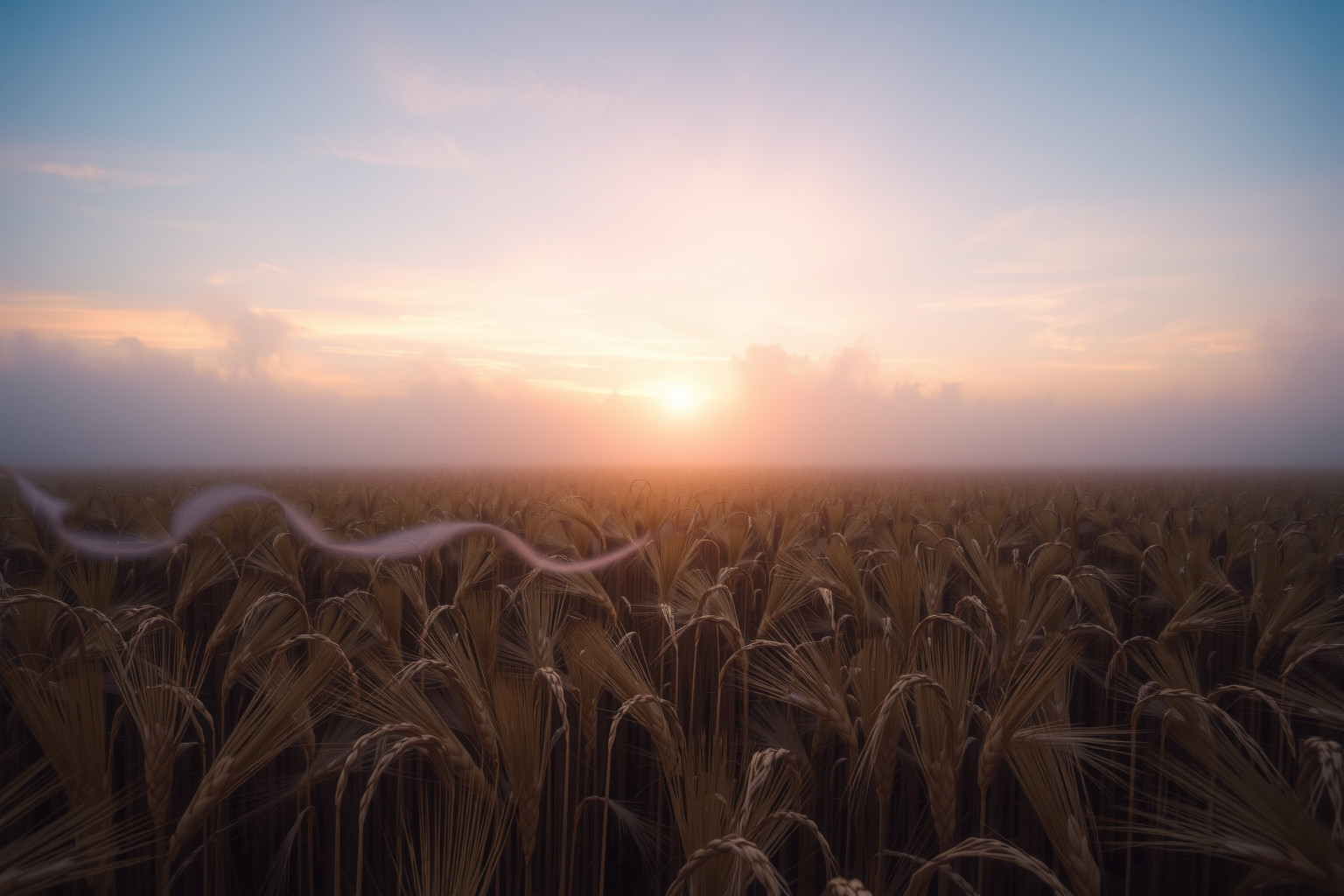 Sognare un campo di grano abbandonato simboleggia opportunità perdute.