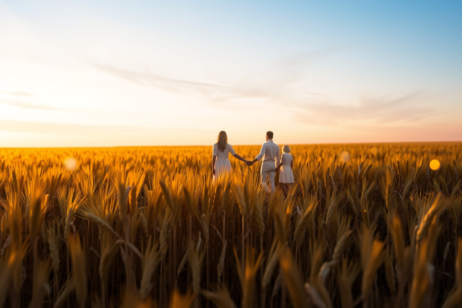 Sognare campi di grano con amici simboleggia prosperità condivisa e armonia.