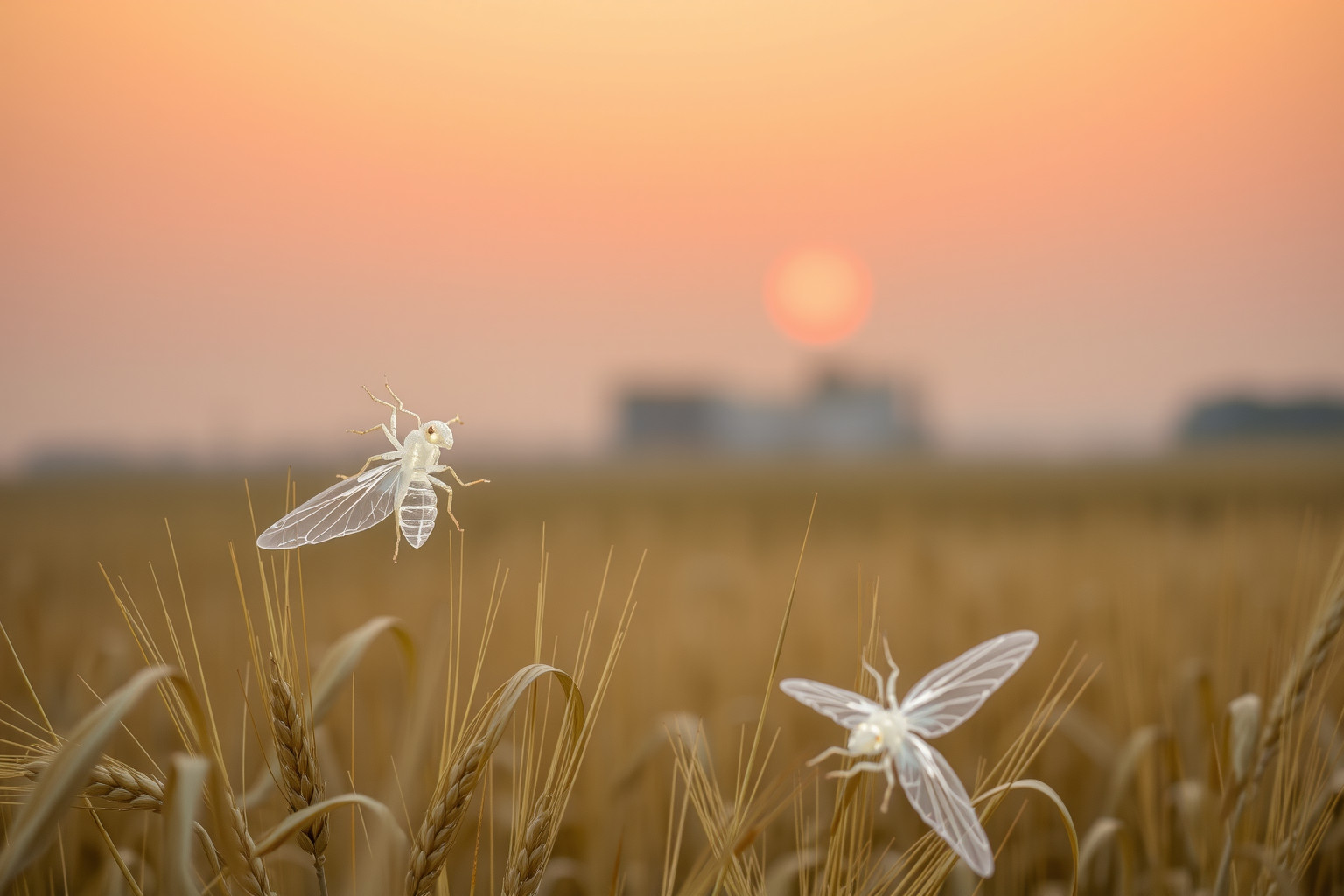 Sognare insetti nel grano simboleggia preoccupazioni nascoste o ostacoli.