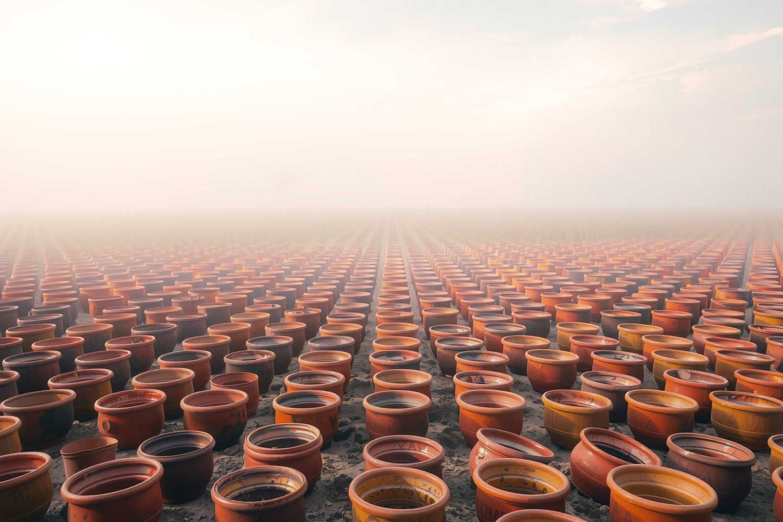 Sognare vasi vuoti simboleggia potenzialità ancora da scoprire.